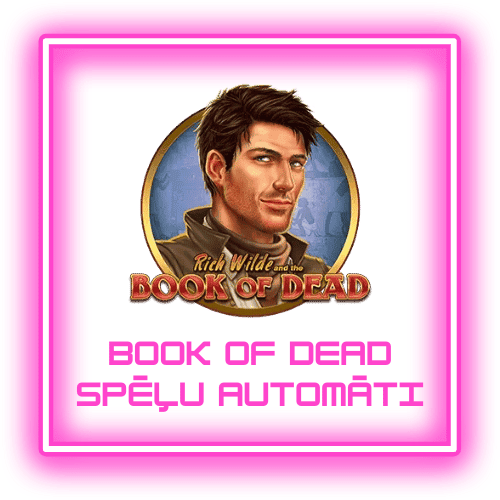 Book of dead ārzemju kazino